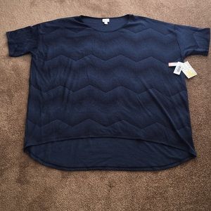 Blue Irma Lula roe tunic